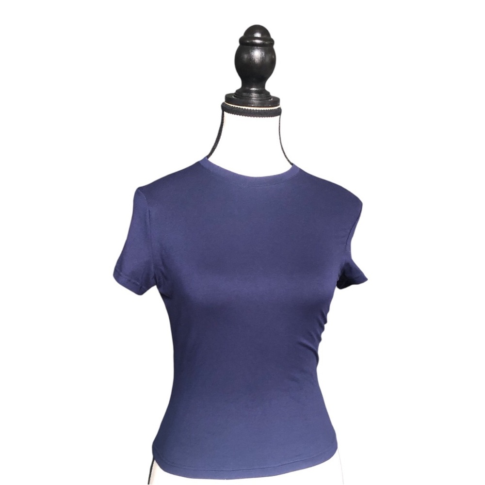 Navy Blue Women's Top